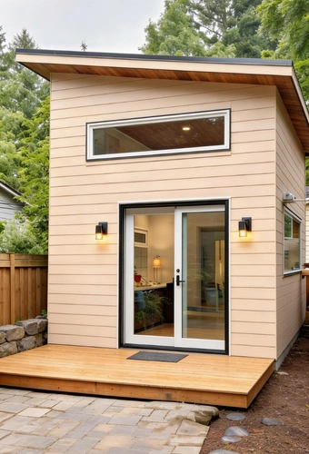 Custom backyard ADU exterior build in Dallas by Go ADU Dallas