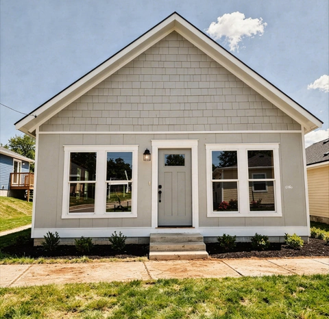 Completed detached ADU home in Dallas Texas by Go ADU Dallas